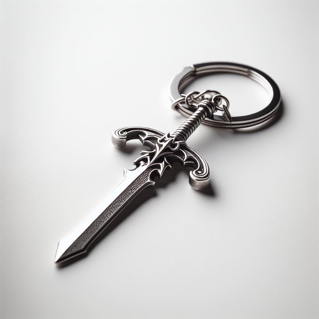 Miniature Sword Keychain — RPG Fantasy
